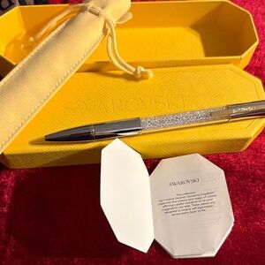 Swarovski Gold and Silver Crystal Pen brand new
